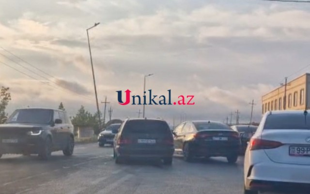 Binəqədidə qəza oldu